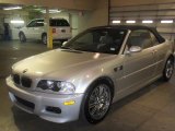 2002 Titanium Silver Metallic BMW M3 Convertible #26000089