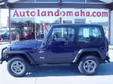 1998 Lapis Blue Jeep Wrangler Sport 4x4 #25999780