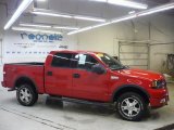 2004 Bright Red Ford F150 FX4 SuperCrew 4x4 #25999706