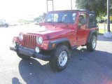 2005 Flame Red Jeep Wrangler Sport 4x4 #26068259
