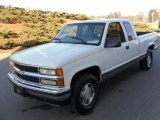 1997 Olympic White Chevrolet C/K K1500 Silverado Extended Cab 4x4 #26068554