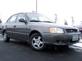 2001 Hyundai Accent Charcoal Gray