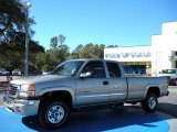 2003 Pewter Metallic GMC Sierra 2500HD SLE Extended Cab 4x4 #26068161