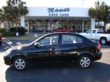 2008 Ebony Black Hyundai Accent GLS Sedan #26068329