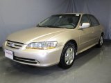 2002 Naples Gold Metallic Honda Accord EX V6 Sedan #26068353