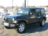 2008 Black Jeep Wrangler Unlimited Sahara 4x4 #26068514
