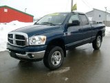 2007 Patriot Blue Pearl Dodge Ram 2500 SLT Quad Cab 4x4 #26068232