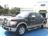 2009 Black Ford F150 Lariat SuperCrew #26125411