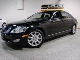 2007 Obsidian Black Metallic Mercedes-Benz S 550 4Matic Sedan #26125413