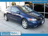 2008 Royal Blue Pearl Honda Civic LX Coupe #26125230