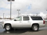 2010 Sheer Silver Metallic Chevrolet Suburban LT 4x4 #26125766