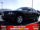 2010 Brilliant Black Crystal Pearl Dodge Charger SE #26125461