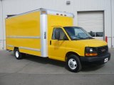 2007 Yellow GMC Savana Cutaway 3500 Commercial Cargo Van #26125606