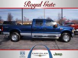 2008 Dark Blue Pearl Metallic Ford F350 Super Duty XLT Crew Cab 4x4 #26125274