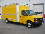2007 Yellow GMC Savana Cutaway 3500 Commercial Cargo Van #26125612