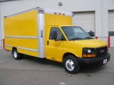 2007 Yellow GMC Savana Cutaway 3500 Commercial Cargo Van #26125613