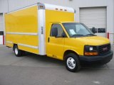 2007 Yellow GMC Savana Cutaway 3500 Commercial Cargo Van #26125615