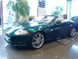 2009 Emerald Fire Jaguar XK XK8 Convertible #26125297