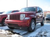 2010 Inferno Red Crystal Pearl Jeep Liberty Sport 4x4 #26177548