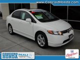 2007 Taffeta White Honda Civic EX Sedan #26177227