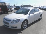 2010 White Diamond Tricoat Chevrolet Malibu LTZ Sedan #26205530