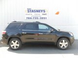 2010 Carbon Black Metallic GMC Acadia SLT #26205538