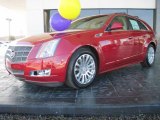 2010 Crystal Red Tintcoat Cadillac CTS 3.6 Sport Wagon #26210514