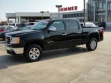 2008 Onyx Black GMC Sierra 1500 SLE Crew Cab 4x4 #26210548