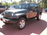 2007 Steel Blue Metallic Jeep Wrangler Unlimited Sahara 4x4 #26210136