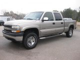 2001 Light Pewter Metallic Chevrolet Silverado 2500HD LS Crew Cab 4x4 #26210308