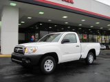 2010 Super White Toyota Tacoma Regular Cab #26258567