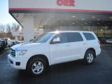 2009 Super White Toyota Sequoia SR5 #26258686