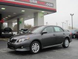 2009 Magnetic Gray Metallic Toyota Corolla S #26258706