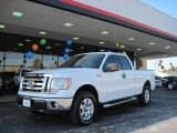 2009 Oxford White Ford F150 XLT SuperCab 4x4 #26258720