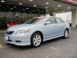 2009 Sky Blue Pearl Toyota Camry LE #26258728