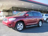 2009 Salsa Red Pearl Toyota Highlander Limited 4WD #26258731