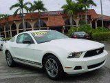 2010 Performance White Ford Mustang V6 Premium Coupe #26258285
