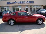 2005 Redfire Metallic Ford Mustang V6 Deluxe Coupe #26258461