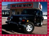 2001 Black Jeep Wrangler Sahara 4x4 #26307542