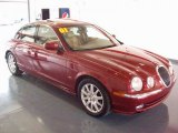 2001 Jaguar S-Type Carnival Red