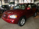 2007 Salsa Red Pearl Toyota Highlander Limited 4WD #26307262