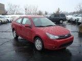 2010 Sangria Red Metallic Ford Focus SE Coupe #26307421