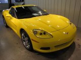 2009 Velocity Yellow Chevrolet Corvette Coupe #26307756
