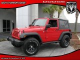 2007 Flame Red Jeep Wrangler X 4x4 #26307304