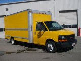 2007 Yellow GMC Savana Cutaway 3500 Commercial Cargo Van #26307600