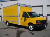 2007 Yellow GMC Savana Cutaway 3500 Commercial Cargo Van #26307602