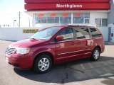 2009 Inferno Red Crystal Pearl Chrysler Town & Country Touring #26307332