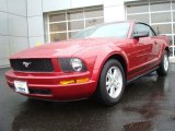 2007 Redfire Metallic Ford Mustang V6 Premium Convertible #26307339