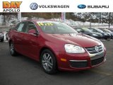 2006 Spice Red Metallic Volkswagen Jetta 2.5 Sedan #26307354