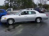 1999 Silver Frost Metallic Lincoln Town Car Executive #26307666